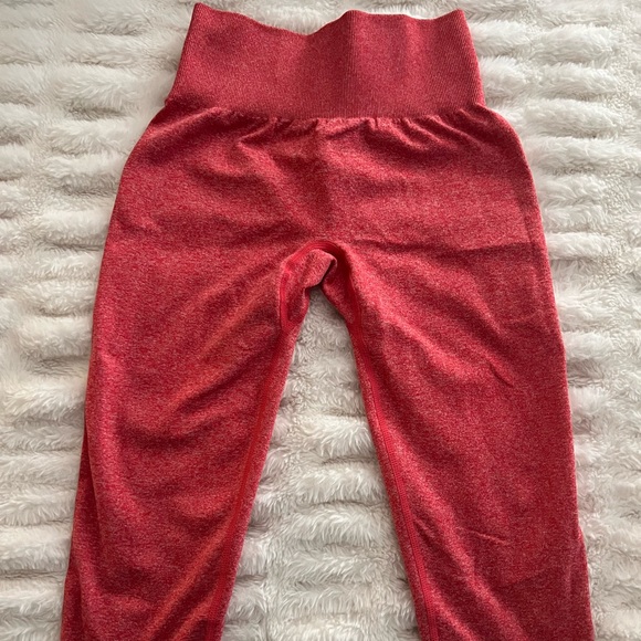 NVGTN red leggings like new worn once - Picture 2 of 2